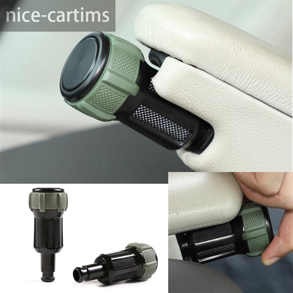 Alloy Green Replace Armrest Knob Head Trim for Land Rover Discovery5 Vogue Sport