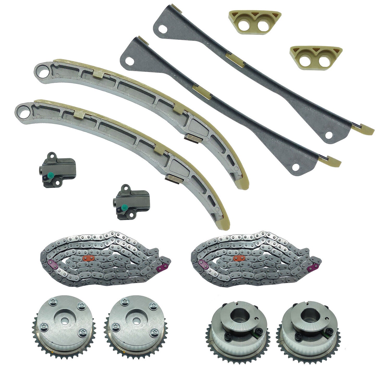 1 Set Timing chain kit For 2015 -2021 Sedona 3.3L 24350-3CGA1 24410-3CGA3 NEW