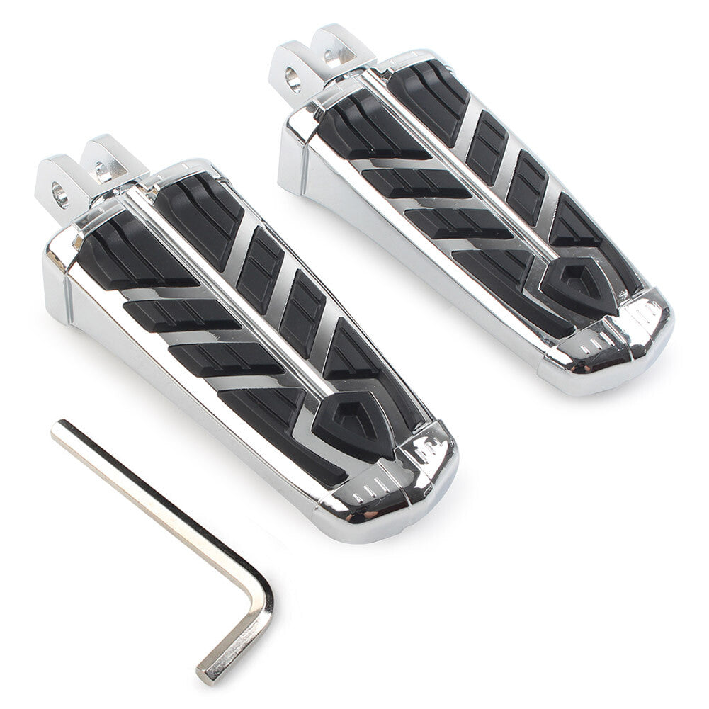 Fu?rasten Fu?rasten Fu?rasten F¨¹r for Honda CBR900RR Interceptor VFR800 Chrom Paar