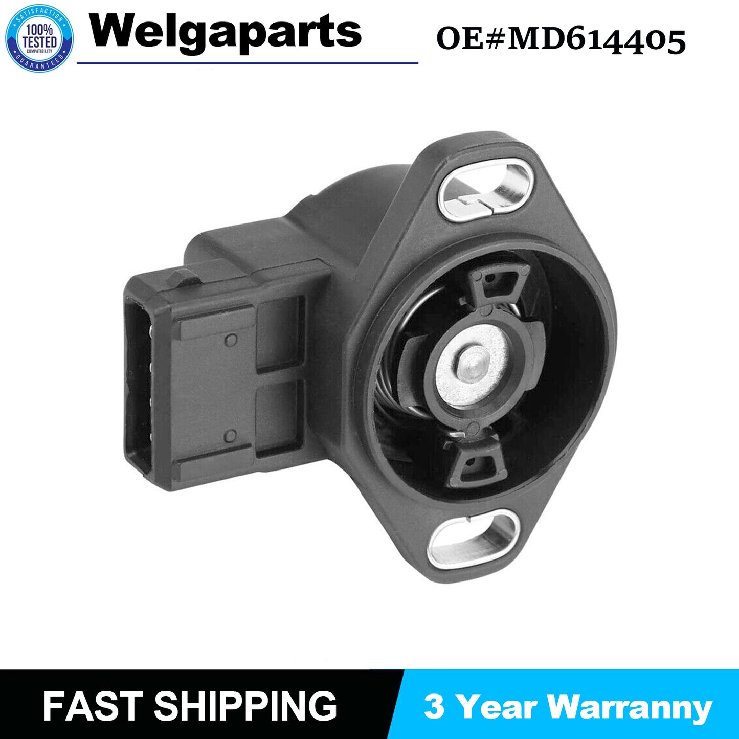 MD614405 For 91-92 for Dodge for Mitsubishi 3000GT Stealth 3.0L Throttle Position Sensor