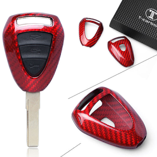 Fernbedienung Schl¨¹ssel H¨¹lle Cover f¨¹r for Porsche Boxter 911 Cayman Kohlefaser