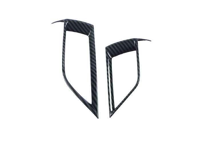 for Cadillac CT4 CT4-V 2020-2023 Carbon Fiber Console LR Air Outlet Vent Frame