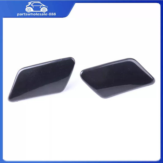 1 Pair LH RH Headlight Washer Spray Nozzle Cover Trim for 2007-2009 for Volvo C30