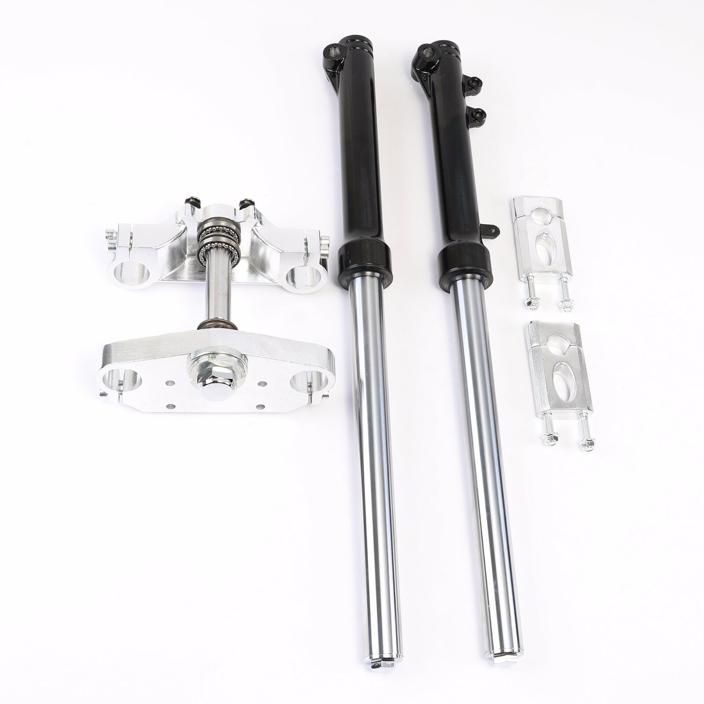 630mm front fork triple disc brake kit for CRF50 70 SSR Dirt for mini bike
