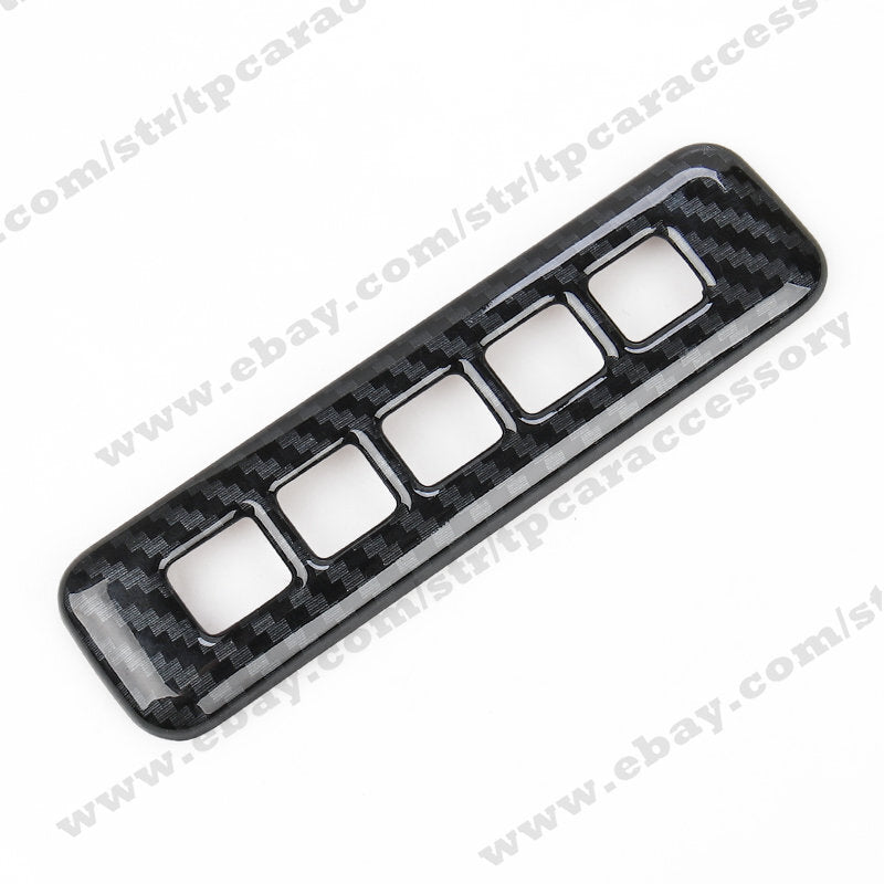 Car Door Lock Password Button Cover Trim Frame for Ford F150 2015-20 Accessories