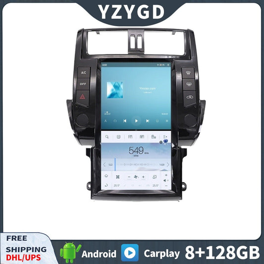 for Toyota for Land Cruiser Prado 150 2010-2013 128GB Carplay Car Radio 2 Din Screen