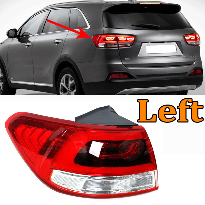 The left rear bumper taillight brake stop light is applicable to the for Kia Sorento L 2015 - 2017 2018