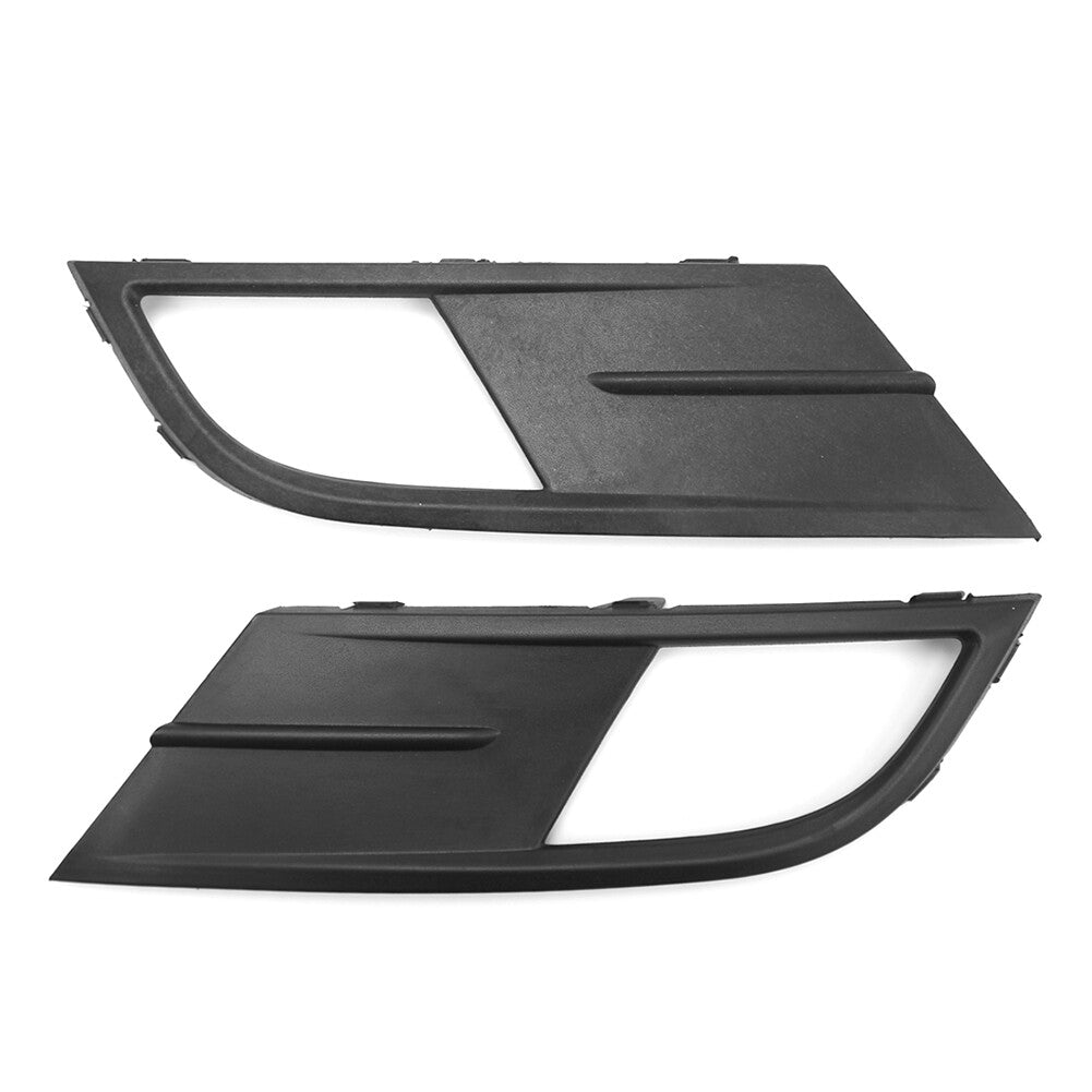 2x Front Bumper Fog Light Lamp Grille Grill With Hole Fit for VW for Jetta MK6 2015-2018