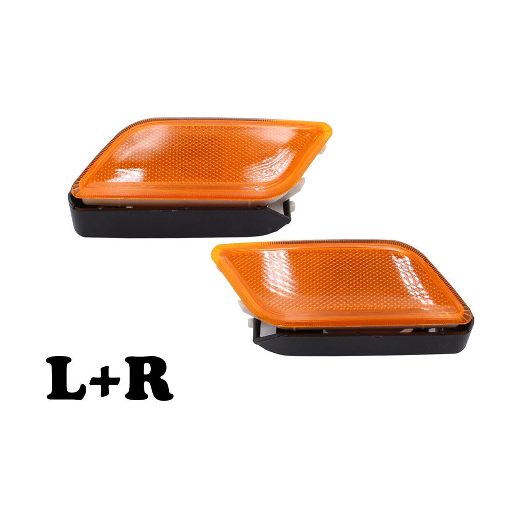 Front Bumper LH RH Side Marker Lights for Mercedes-Benz E350 Coupe 2 door 3.5L