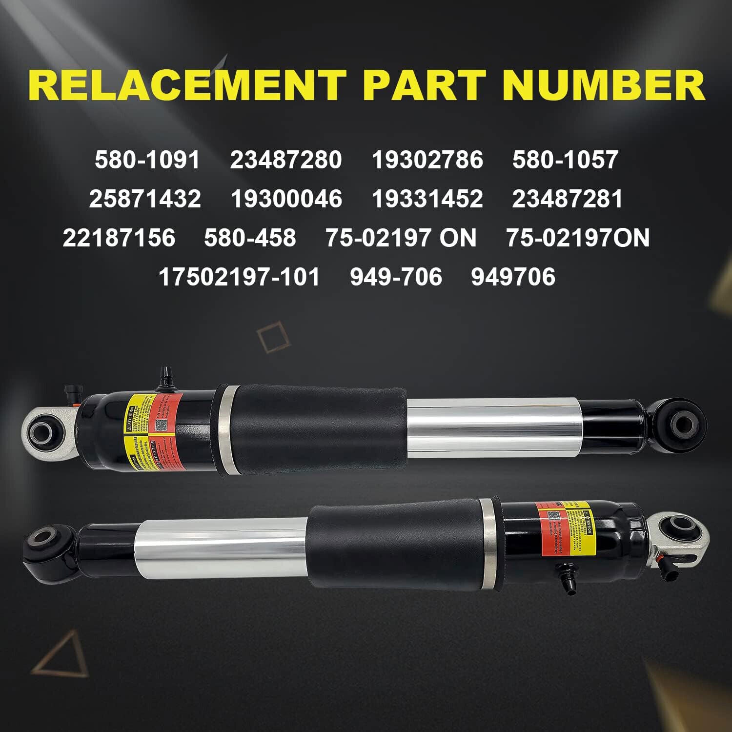 2-piece front shock absorber strut assembly for BMW 7 Series F01 F02 535i 550i 740i 750i