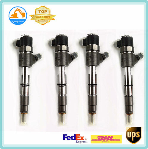 4pcs 4D95 6D95 Fuel Injector for Komatsu PC70-8 PC130-8 6271-11-3100 0445110307