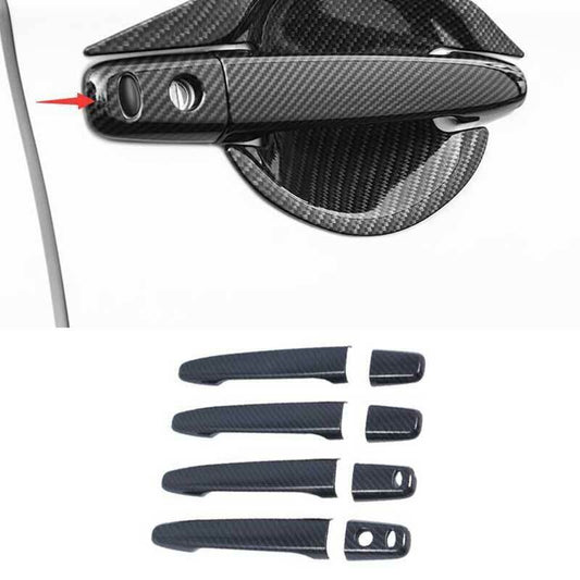 for Mitsubishi Outlander Sport ASX RVR 2013-2020 Carbon Outer Door Handle Trims
