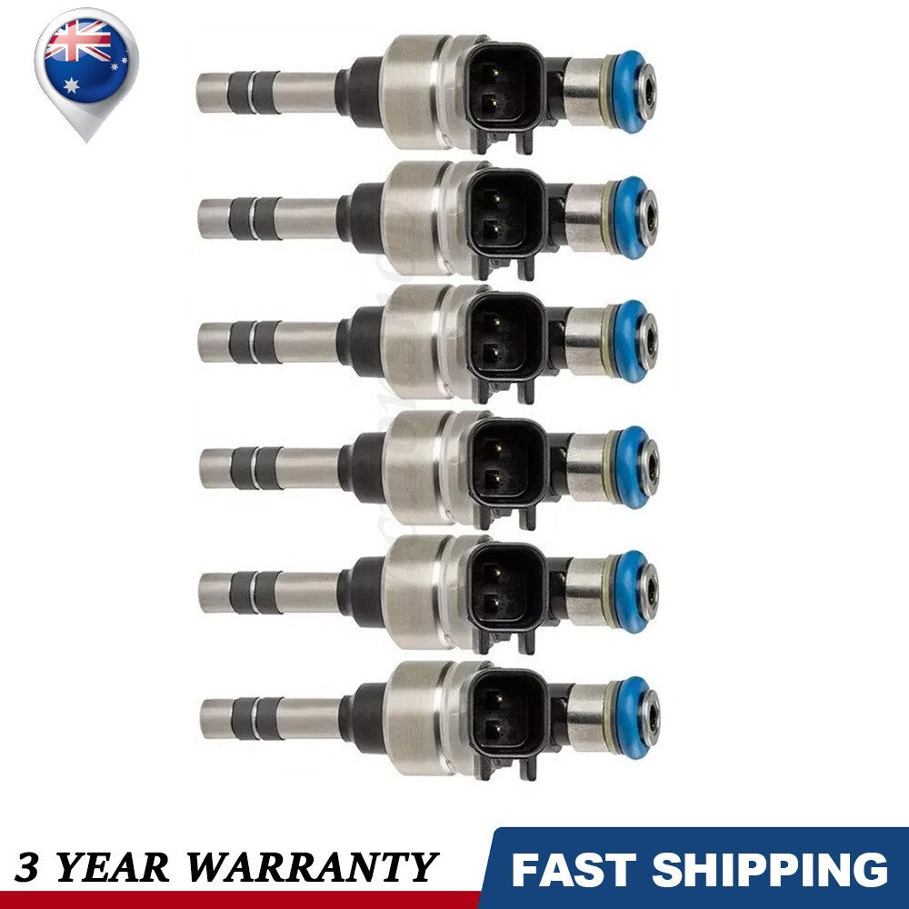 6PCS Fuel injectors for Buick Enclave LaCrosse 3.6L adillac ATS Series #12634126