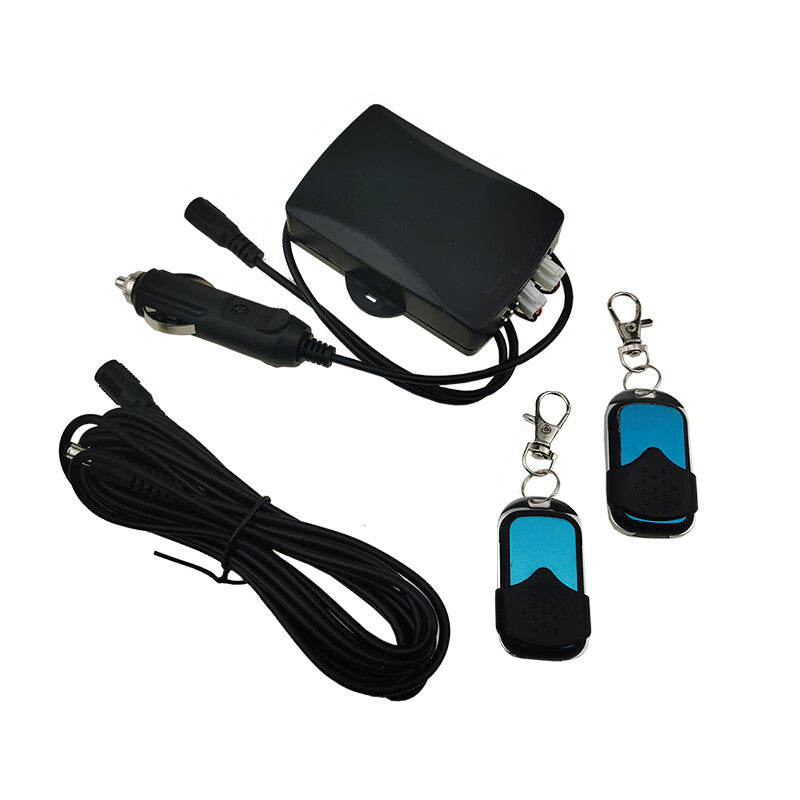 2.25-inch electric exhaust self-unloading valve motor exhaust pipe kit with remote control switch