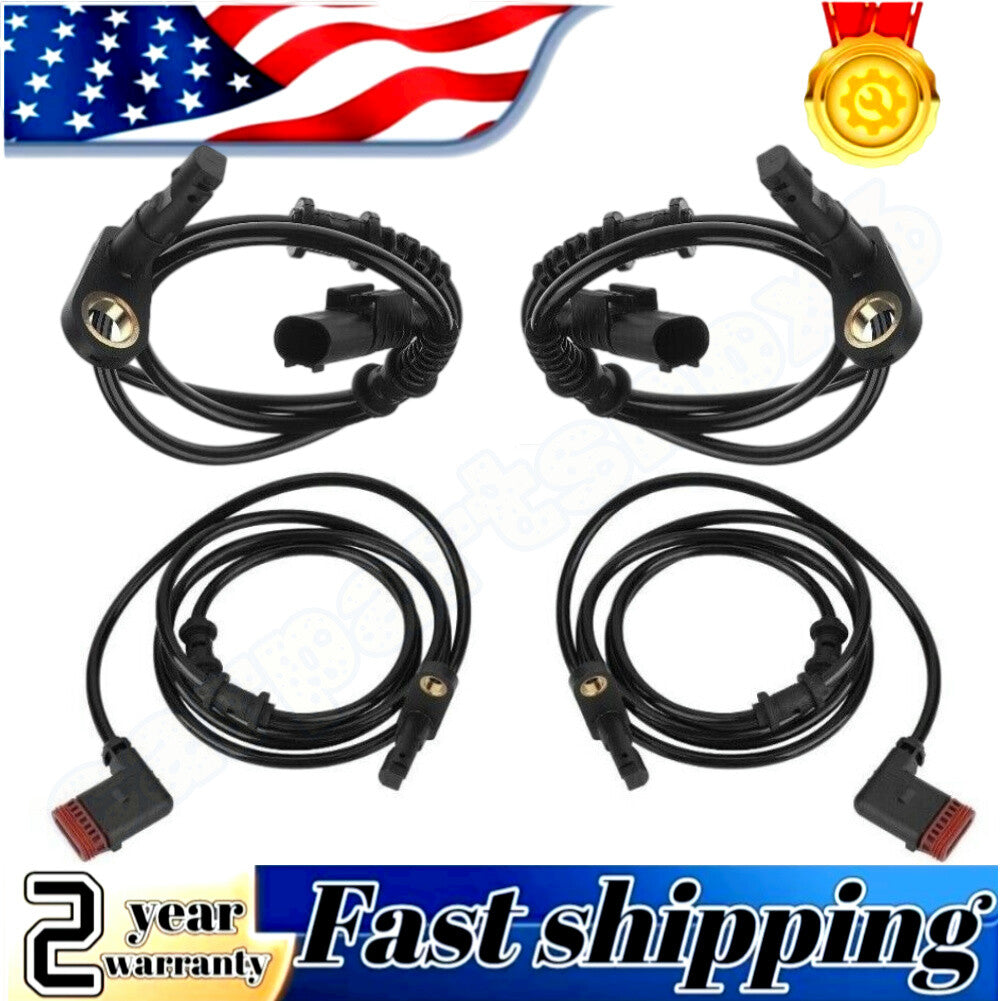 All wheels front and rear (4 pieces) advanced ABS wheel speed sensors for Mercedes-Benz