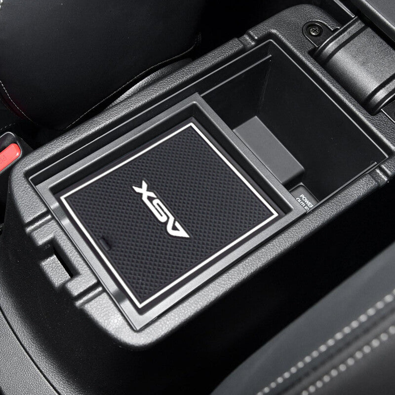 for Mitsubishi ASX 2019 2020 Anti-Slip Gate Slot Cup Mat Accessories Pad WHITE
