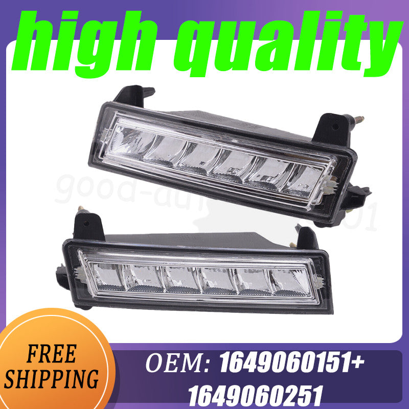 1. Dual Daytime Running Lights (DRL) for 2010-2012 for Mercedes-Benz ML GL1649060151