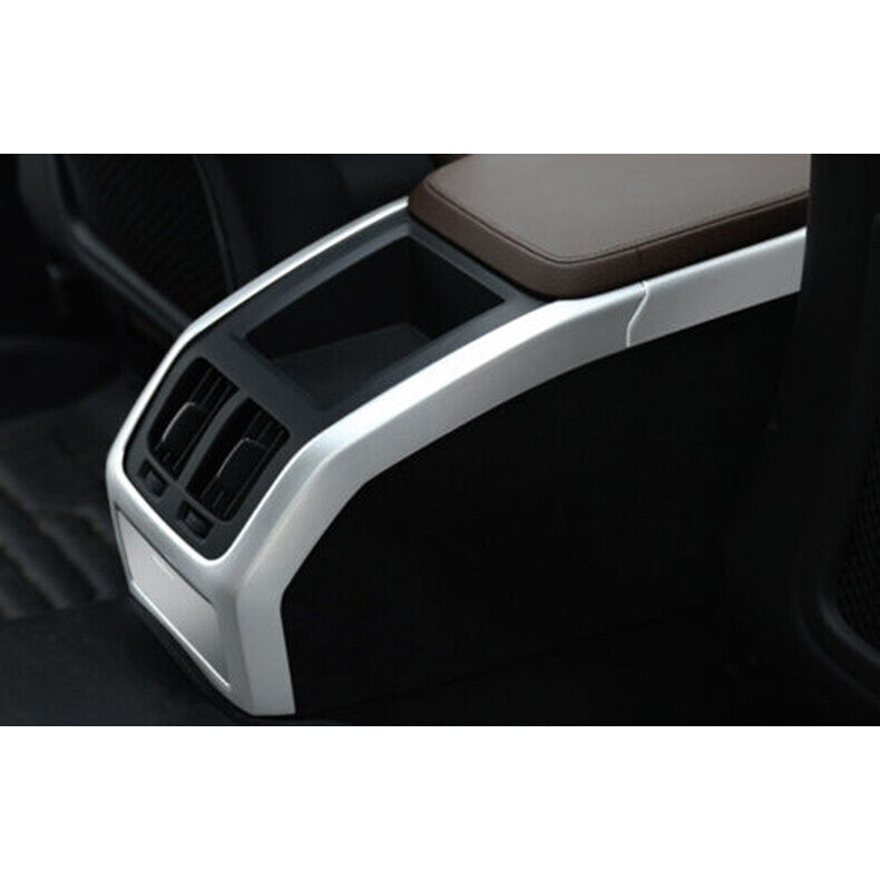 for Volvo S90 2017-2022 Silver interior Rear Air Outlet Vent Frame cover Trim