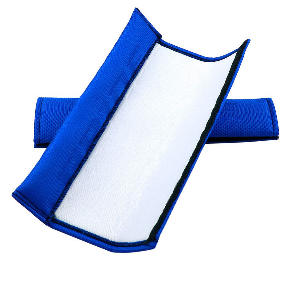 Car seatbelt cover, shoulder strap pad, blue, for brides, suitable for Mazda 2-piece set
