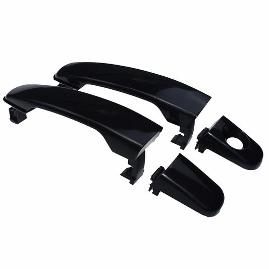 for Chevy Equinox Malibu for Pontiac G6 Pair Exterior Door Handle Black Left Right