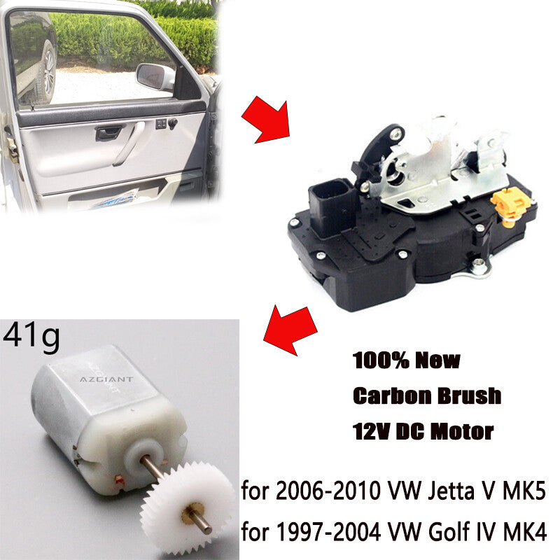 3B1837015A Door Lock Actuator Motor is suitable for Volkswagen for Golf IV MK4 1997 - 2004 Lupo 1998 - 2005.