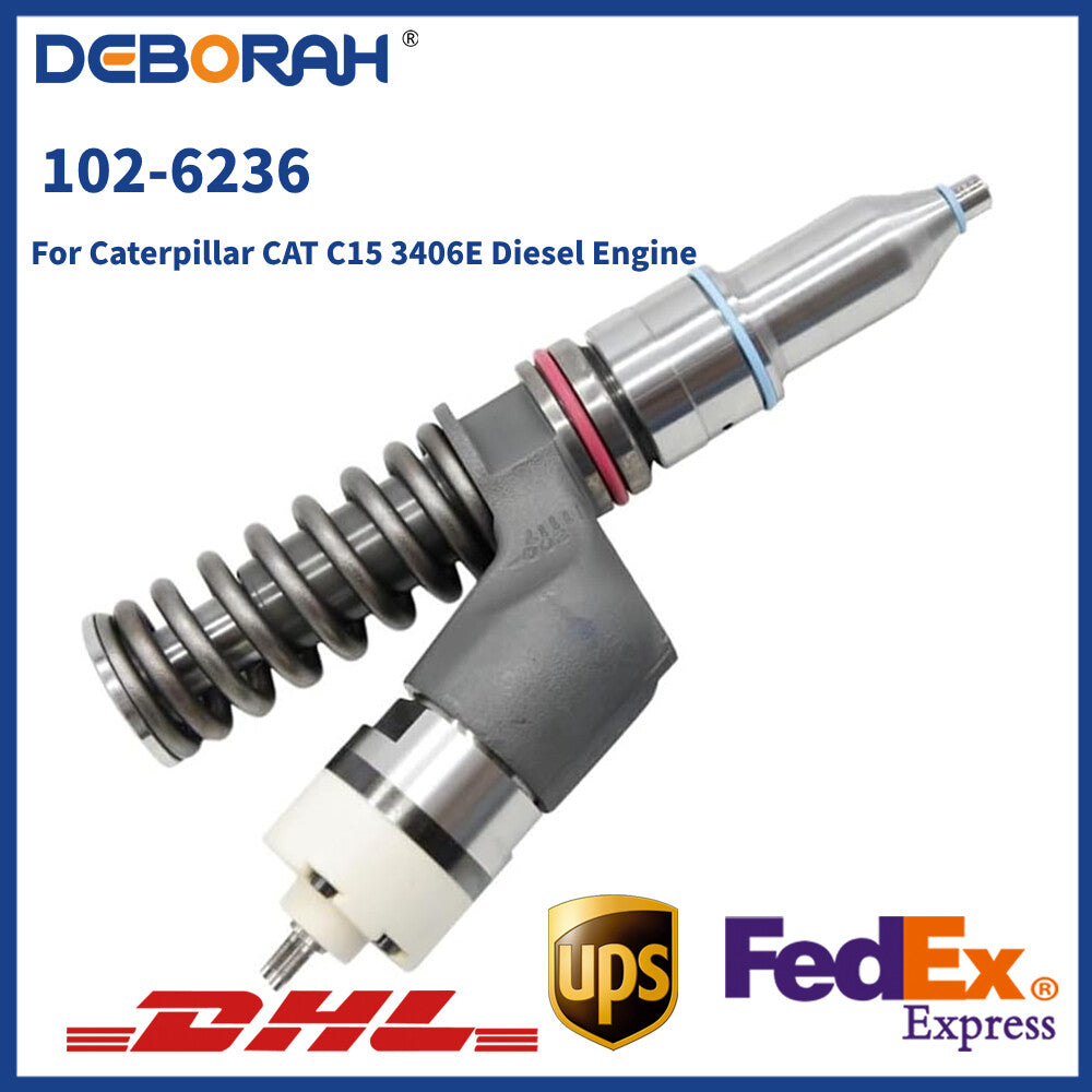 New Diesel Fuel Injector 102-6236 For Caterpillar CAT C15 3406E Diesel Engine