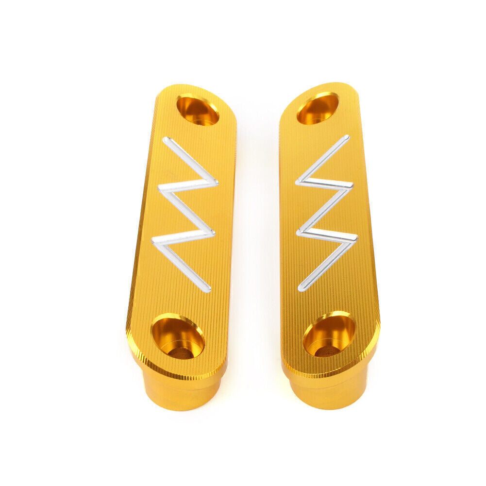 Front Axle Fender Mudguard Plate Cover Decor for YAMAHA NVX 155 2015 - 2018 Gold