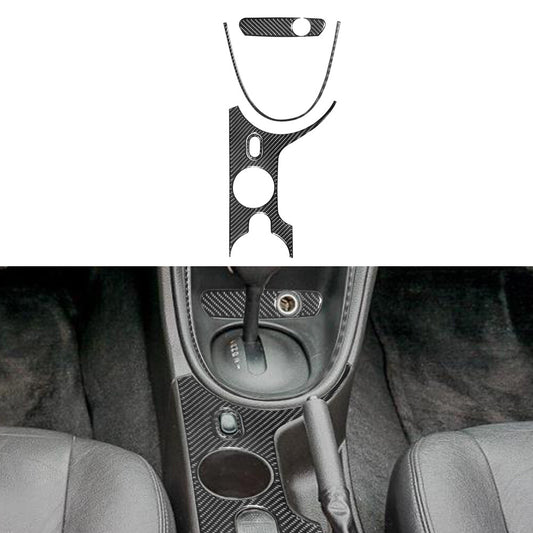 Carbon Fiber Center Cup Holder Panel Trim for Ford for Mustang Convertible 2001-2004