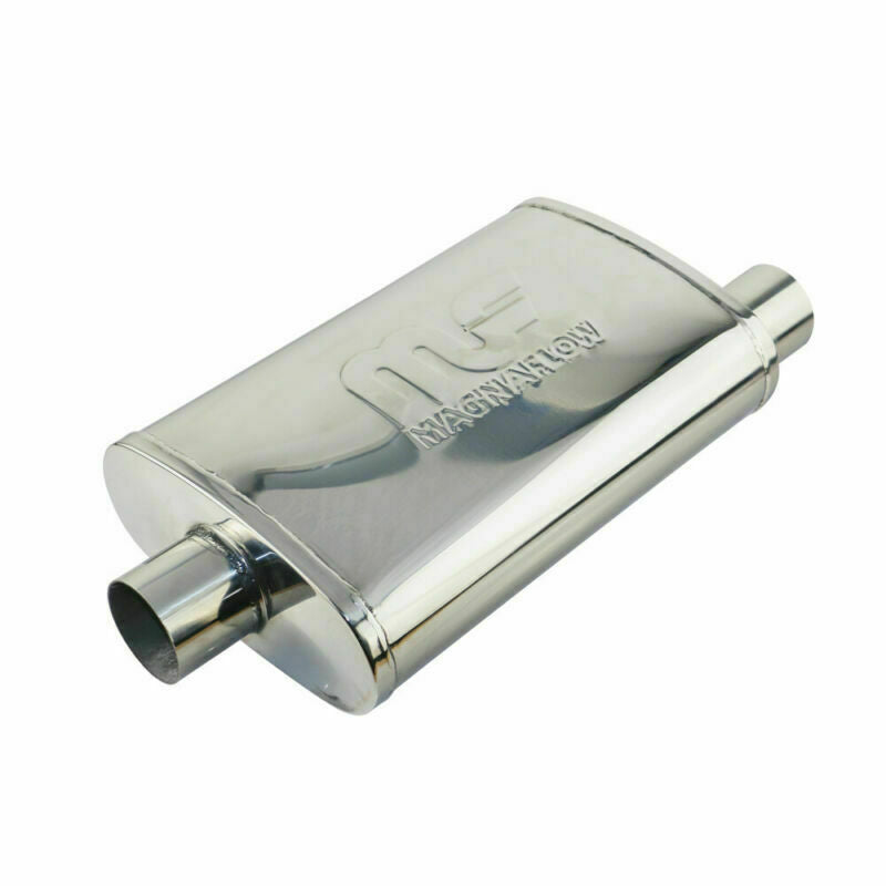 3 Polished Universal Racing Performance Exhaust Muffler Tips 500mm 19.68
