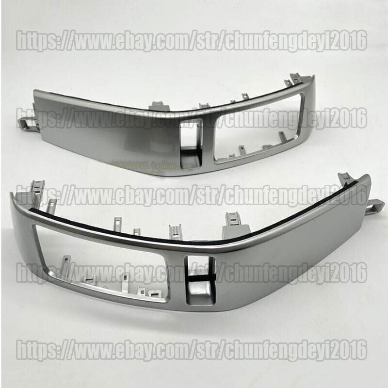 for Toyota for Land Cruiser Prado 03-09 Silver Instrument Air Vent Garnish Cover