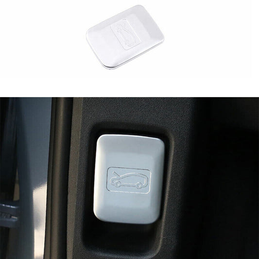 Fit for Range Rover Evoque 2020-2022 ABS Silver Hood Engine Switch Panel Trim 1X