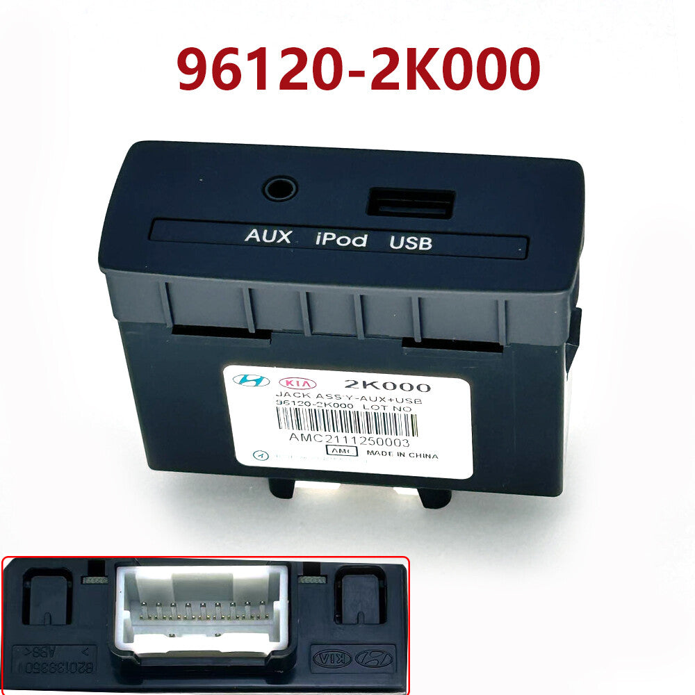 Auxiliary jack (USB, iPod, AUX) assembly for Kia Soul 2010-2013 96120-2K000