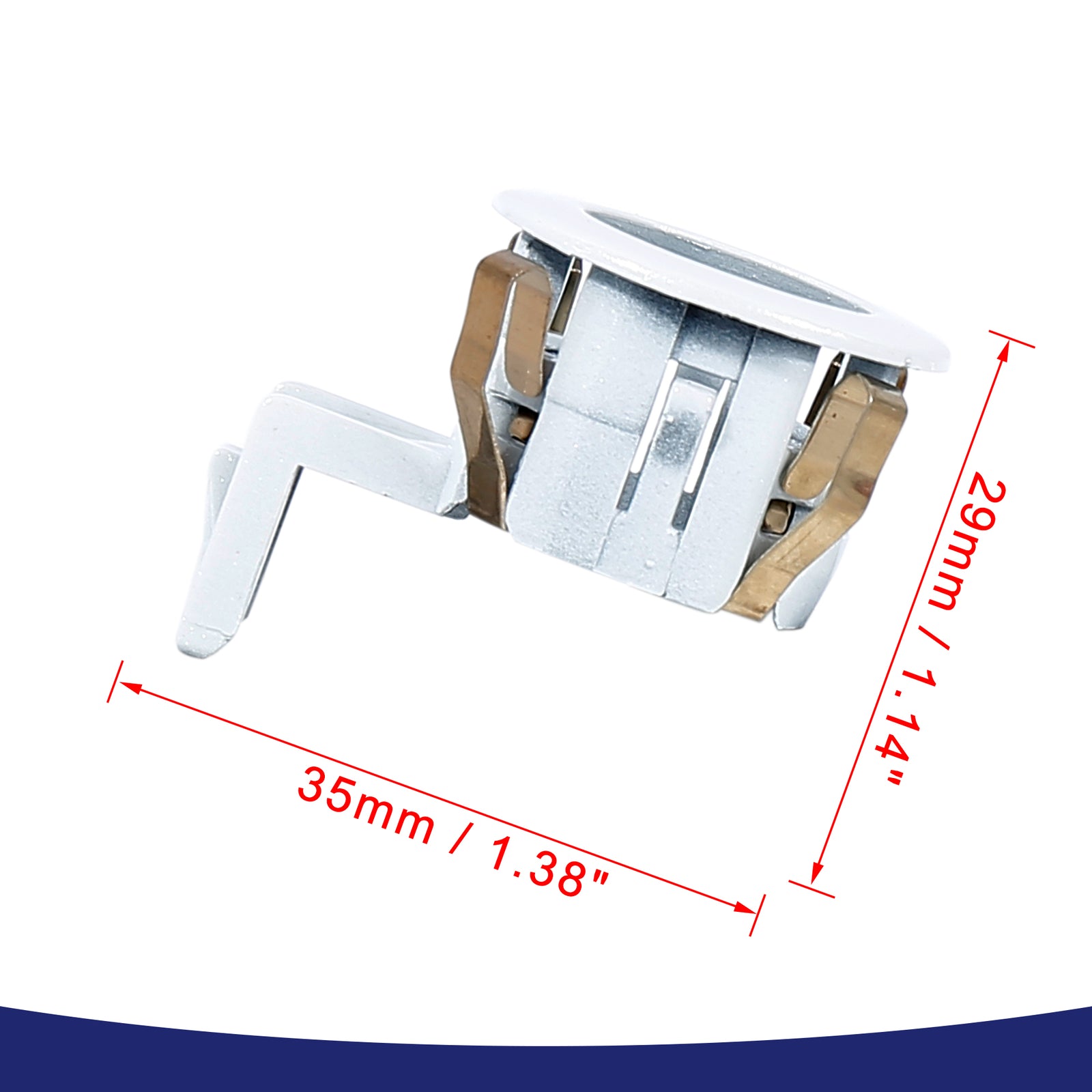 89348-33060 Car Rear Bumper Parking Sensor Retainer Suit for Toyota Item of 1