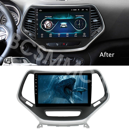 Fit for Jeep Cherokee 2013-2020 Android 14 Car Stereo Radio GPS For CarPlay WIFI