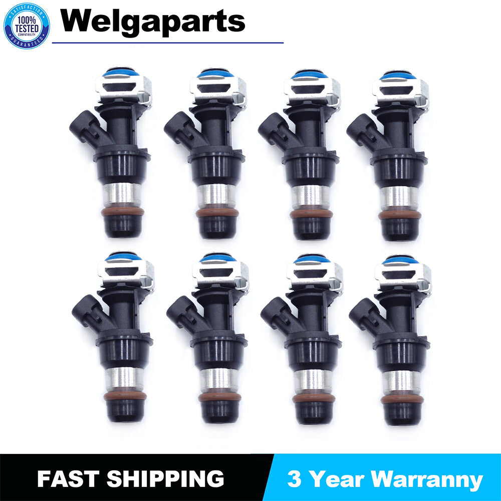 8Pcs 17113553 Fuel Injectors for 2001-2007 for GMC for Cadillac for Chevy 4.8 5.3 6.0