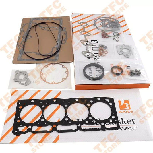 New V1505 Engine full Gasket kit For Kubota Tractor with Head Gasket