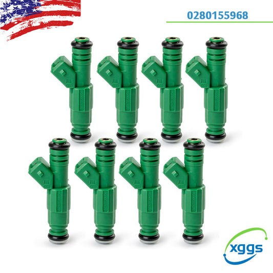 Set of 8 0280155968 Fuel Injectors For 42lb LS1 LT1 for Chevy for Ford for Mustang