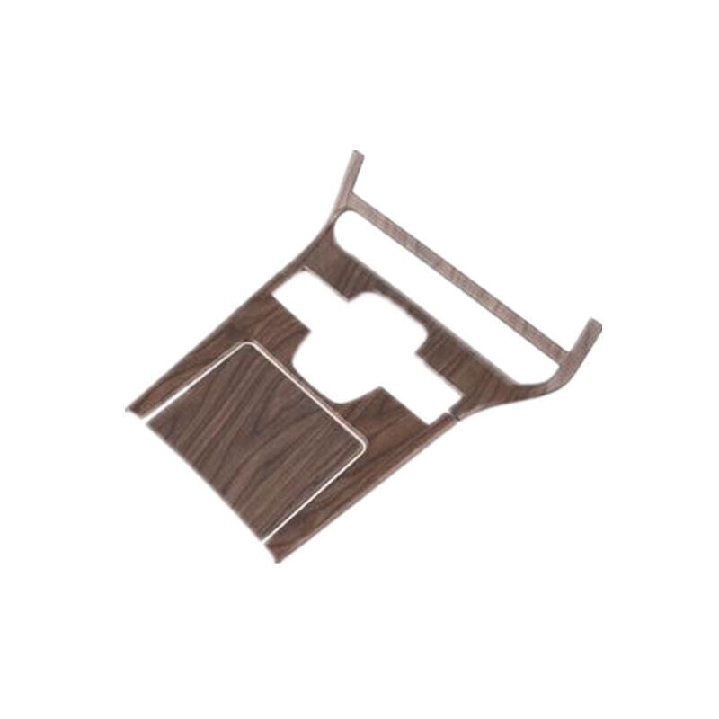 3X ABS Peach Wood Grain Gear Shift Box Panel Cover Trim for Toyota bZ4X 2023-24