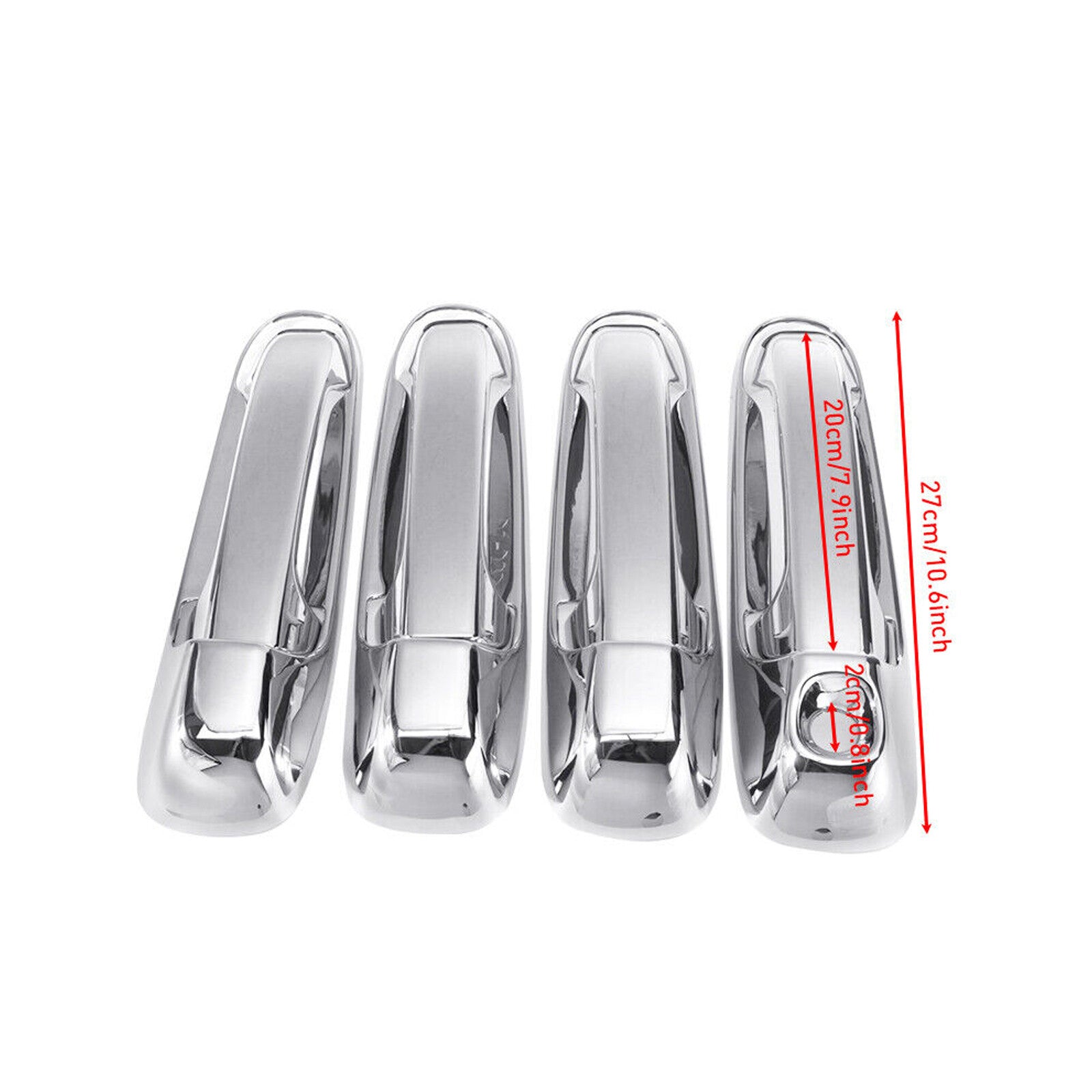 Fit 2002-2008 for Dodge for Ram 1500 / 2003-2009 for Ram 2500 3500 Chrome Door Handle Covers