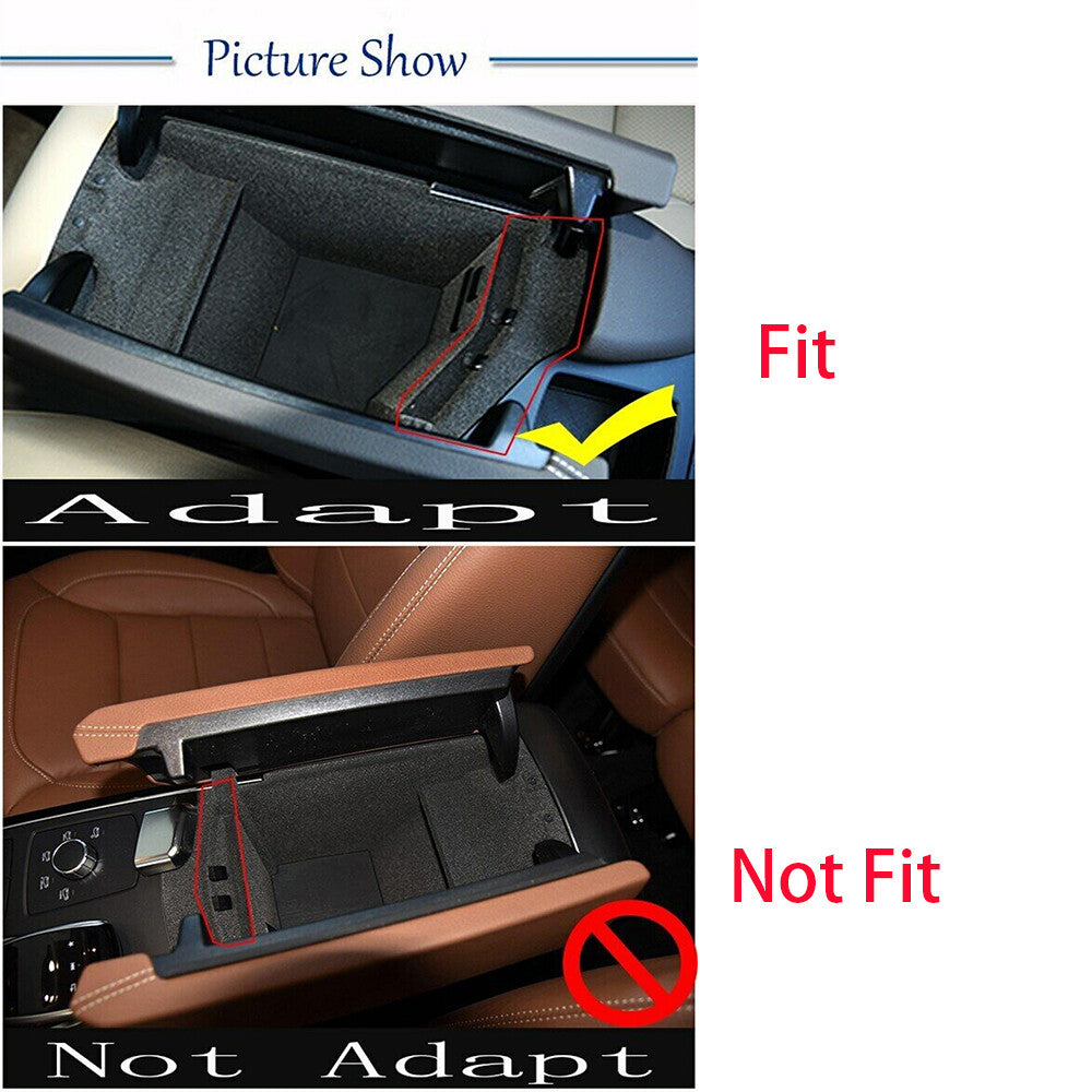 Central Control Armrest Box Storage Box Organizer for Benz GL ML Class 2013-2016