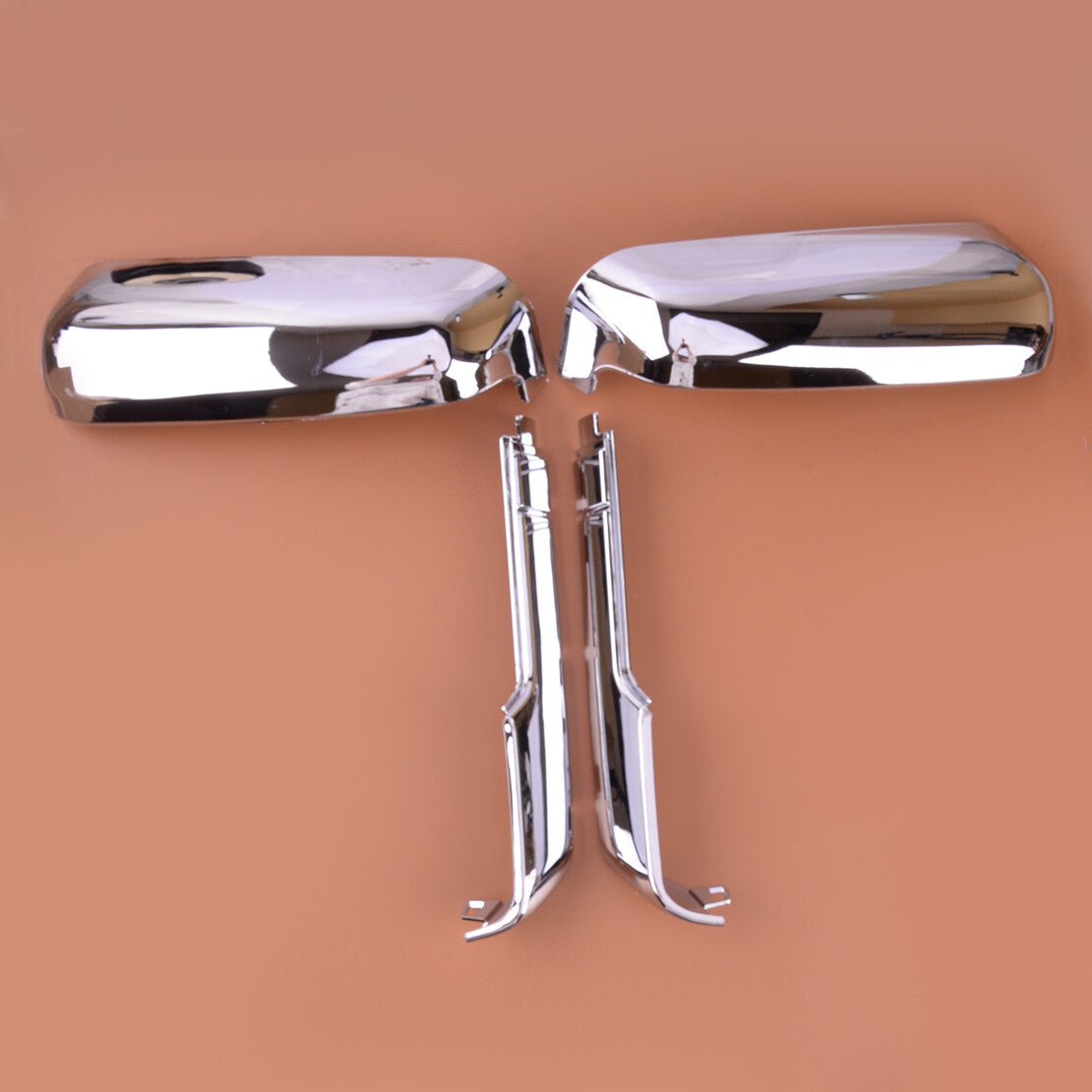 Chrome Top+Side Mirror Cover Fit for Chevy Silverado for GMC for Sierra HD 2020-2022 sd