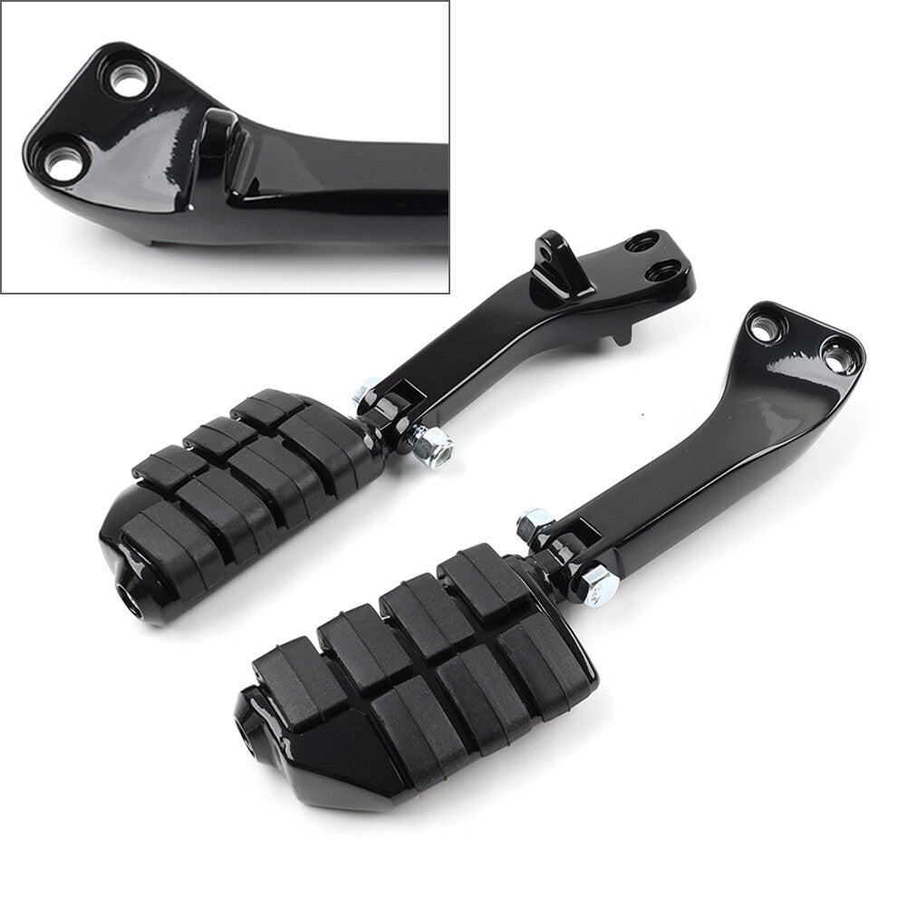 Passenger Foot Pegs Mount Bracket Kit FIT for Harley Dyna Street Fat Bob FXDF FXDB