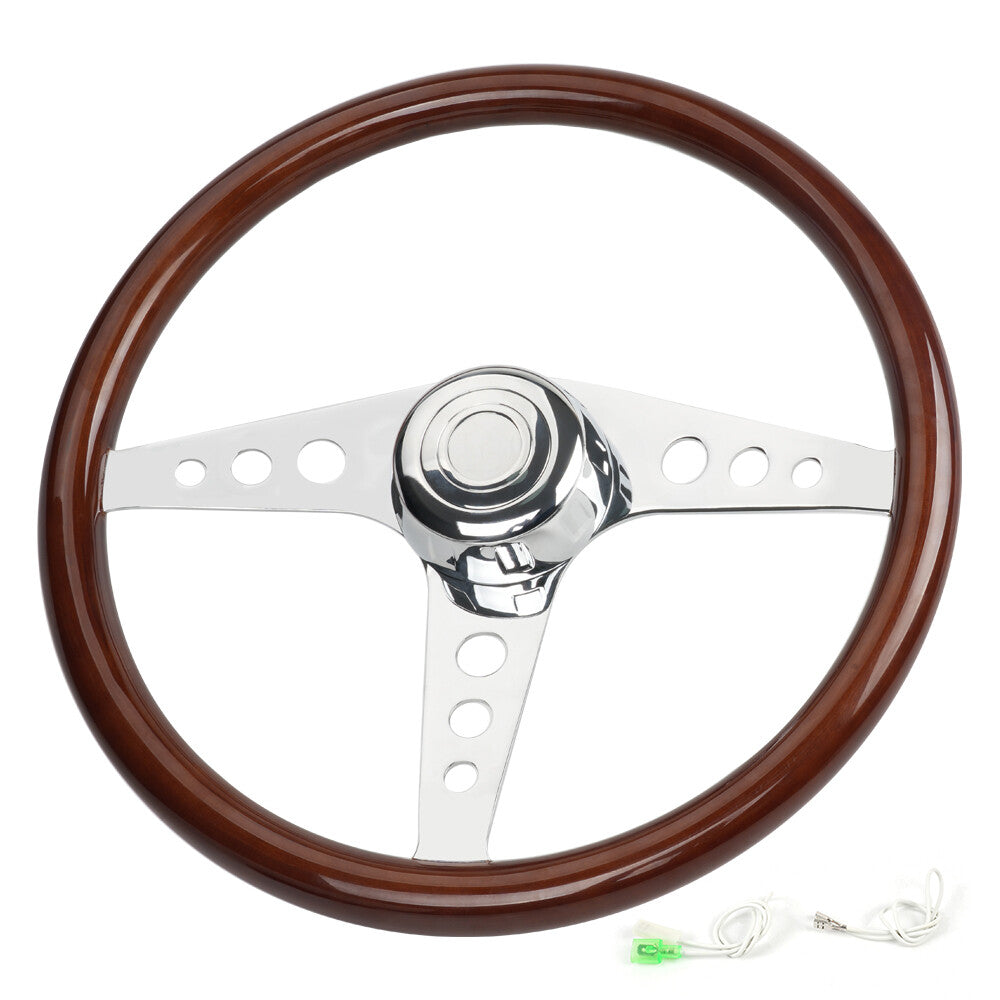 18 Real Wood truck Steering Wheel for Freightliner / for Kenworth / for Peterbilt / for Volvo