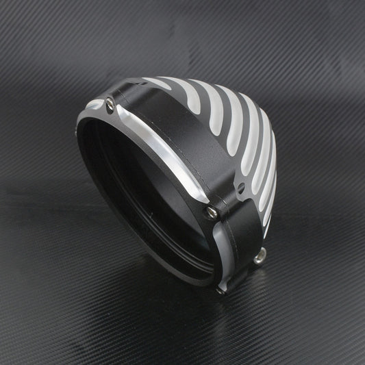 5.75 Headlight Chrome Cover Mount Configuration Motorcycle Fit for Harley