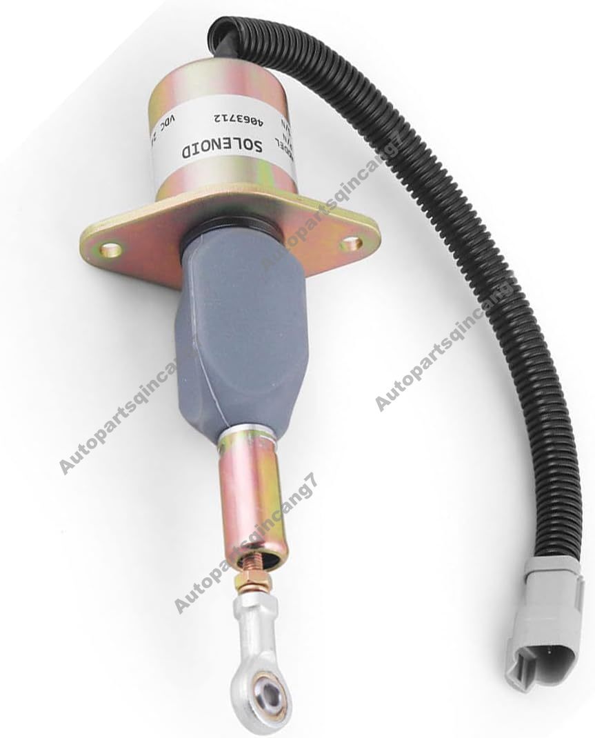 For Komatsu Excavator PC300-7 PC350-7 Engine 6D114 Solenoid 6743-81-9141