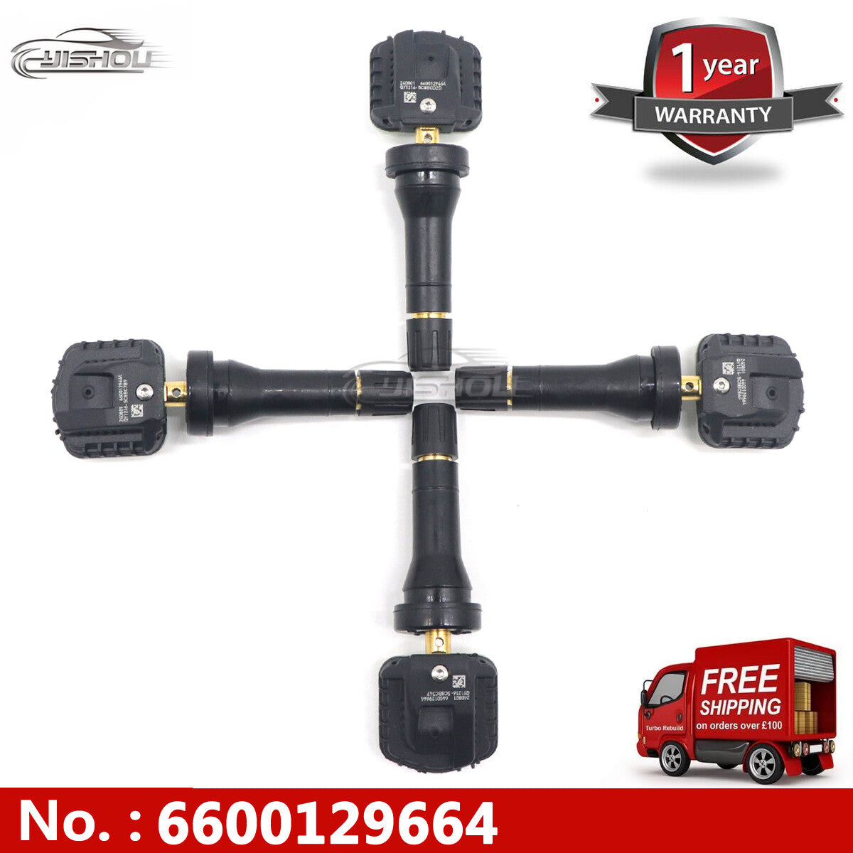 4-piece tire pressure sensor kit 6600129664 for Geely Okavango Atlas Pro