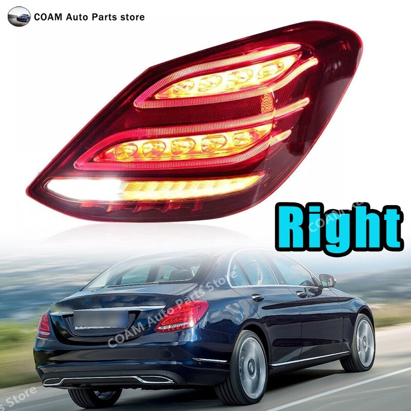 Right for Mercedes-Benz C-class W205 2014-2018 Turn Signal Light Rear Tail Light