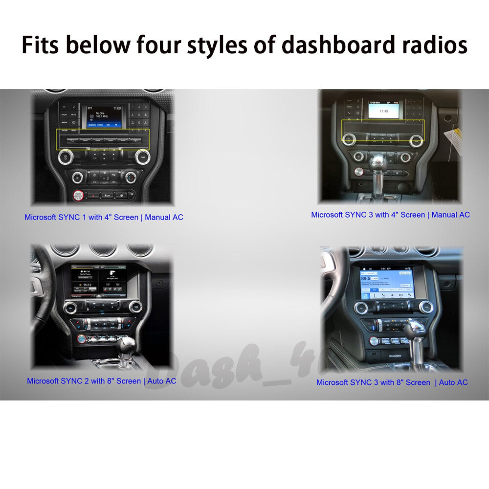 Android 13 for Tesla for Smart Radio Car GPS Vertical Screen for Ford for Mustang 2015-2023