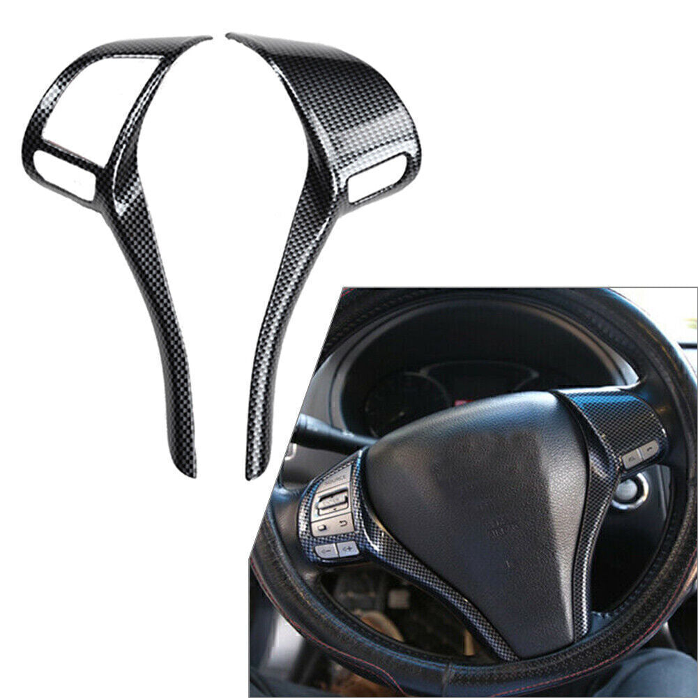 Carbon Fiber Inner Steering Wheel Strip Trim for Nissan Altima 2013-2018 14 15