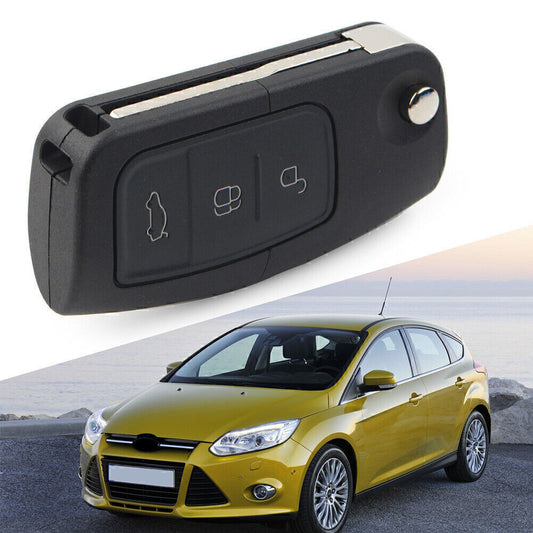 Car Remote Folding Flip Key Fob for Ford Focus EcoSport Fiesta Mondeo Shell Case